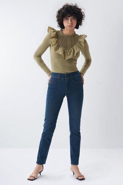 Salsa Jeans Medium Green Sweater (21004360520) Women