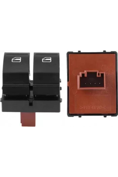 Aftermarket 2 comutatoare electrice pentru geamuri pentru Skoda Octavia II, F...