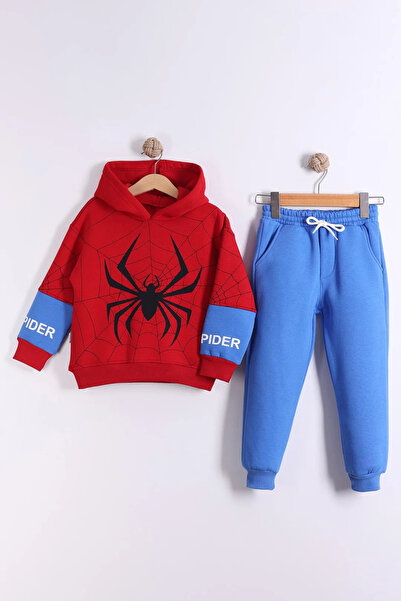 Ahsenimbebe Set de trening gros Spiderman pentru băieți