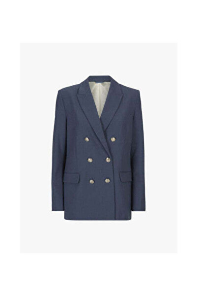 Tommy Hilfiger WOOL BLEND DB BLAZER Moon Blue Women