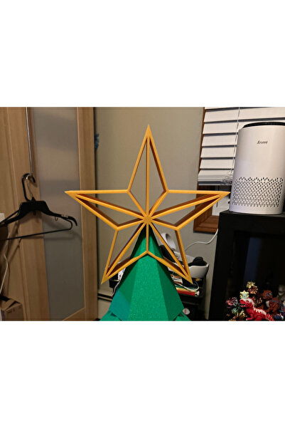 Yılbaşı Çam Ağacı Tepe Süsü 3D Baskı