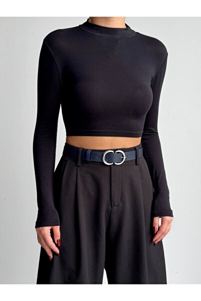 KIRASE Double Buckle Women's Trouser Belt, Coat Belt, Dress Belt, Shirt Belt Boy-110 En-3