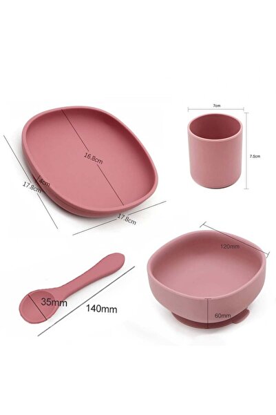 Generic April Silicone Food Set
