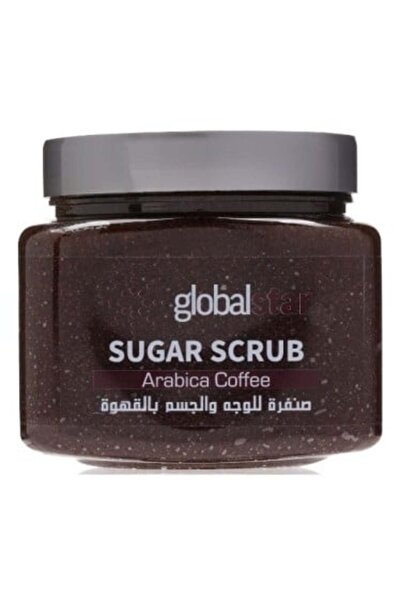 Globalstar Sugar Scrub for Face and Body with Coffee from Global Star - 600g