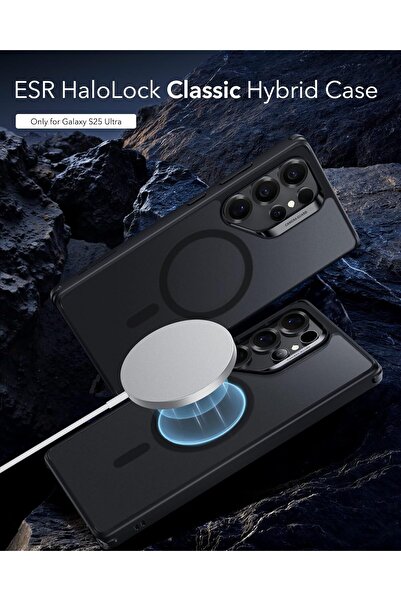 ESR Case for Samsung Galaxy S25 Ultra - MagSafe Compatible, Military-Grade, Frosted Black