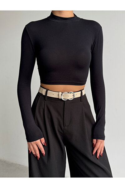 KIRASE Double Buckle Women's Trouser Belt, Coat Belt, Dress Belt, Shirt Belt Boy-110 En-3