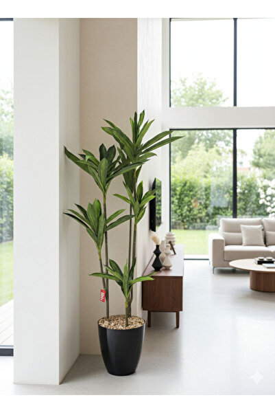 Oss elhetraf Artificial tree, 180 cm tall, in a stylish black pot