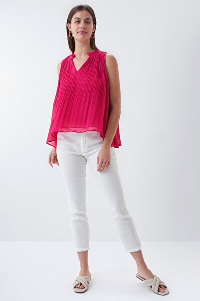 Salsa Jeans Dark Pink Singlets/Top (21004692630) Women