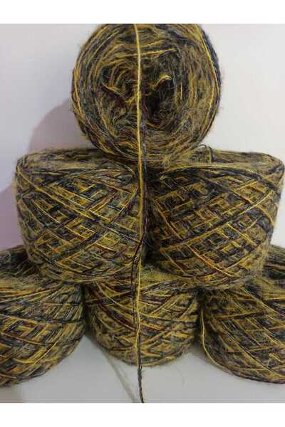 İPEK YÜN İPLİK DÜNYASI Angora Örgü İpi Floş İp Karışım 100gr