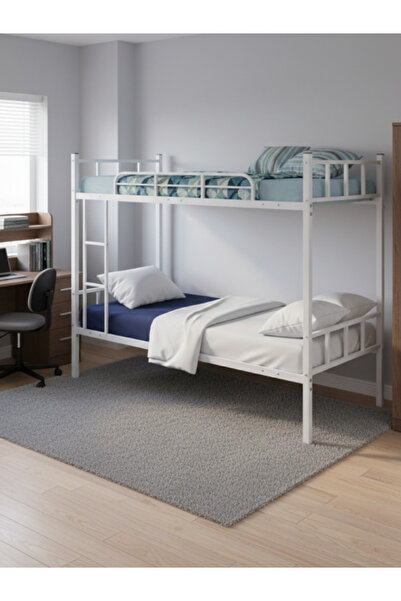 Bec4 Stylish metal bunk bed in various colors