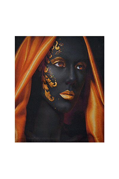 velve Πίνακας σε καμβά LED Golden Style με φώτα LED 45 x 35 εκ.