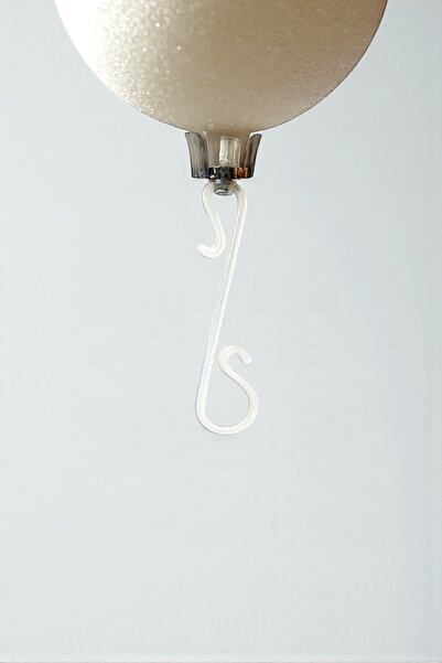 tredblock Şeffaf Yılbaşı Süsü Asma Kancası 30'lu Süs Askısı Christmas Ornamen...