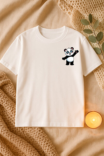 SVART WEAR supradimensionat cu imprimeu tricou Cu imprimeu pe tricou față cu ...