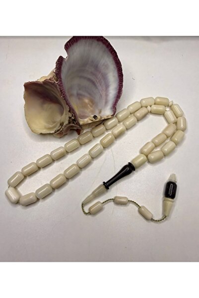 İskenderun Tesbihcilik Ebony Wood Combination Premium Narçıl Prayer Beads