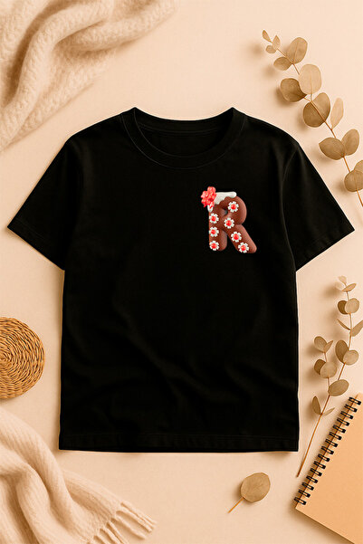 SVART WEAR supradimensionat cu imprimeu tricou Cu imprimeu pe tricou față cu ...