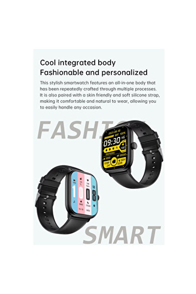 UnderShop Smart Watch Monitoring Heart Rate, Blood Pressure, Blood Oxygen, Sleep, Ble