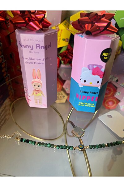 labubu sepeti 2 adet Sony angel ( Hello Kıtty + Cberry Blossom ) + bileklik 🎁