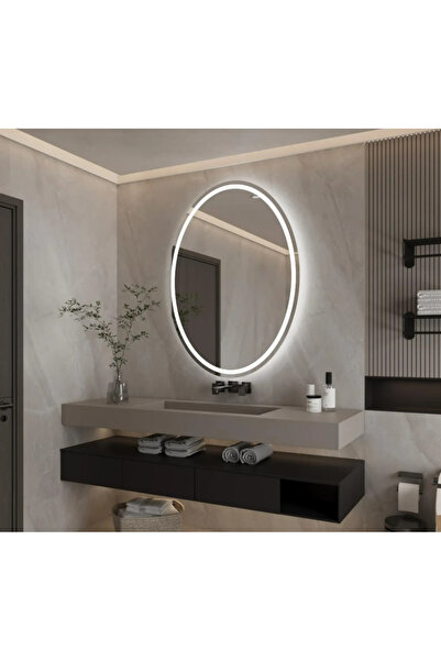 eagle mirror "Endless12" Dokunmatik Sensörlü Trafolu Ledli Banyo Aynası Konso...