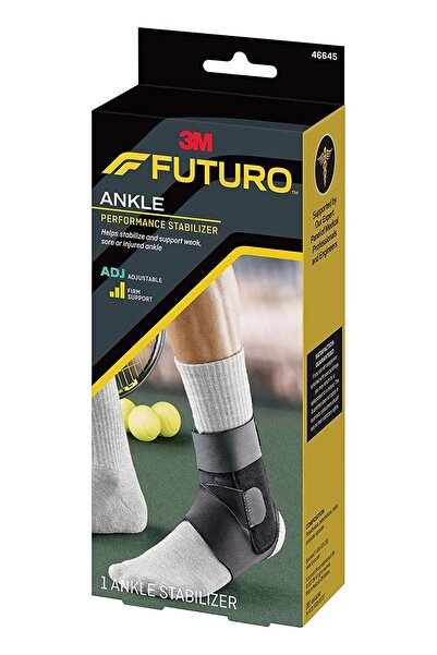 FUTURO Ankle Stabilizer, Adjustable, Black 46645ENR