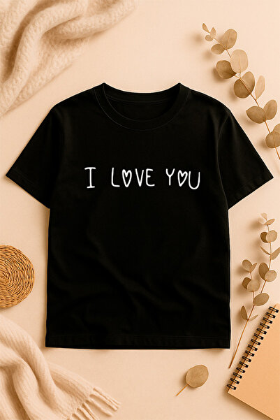 SVART WEAR قصة فضفاضة مطبوع تي شيرت مطبوع عليه تي شيرت من الجانب الأمامي مطبو...