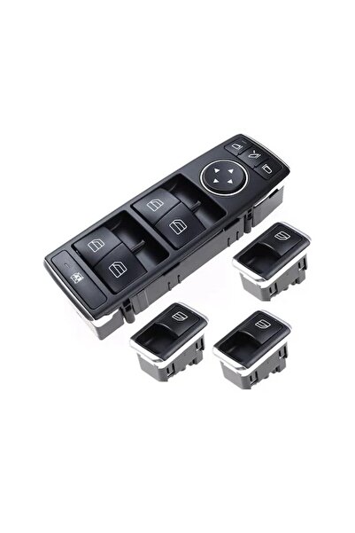 GPR AUTO PARTS MERCEDES W212 E SERİ CAM DÜĞMESİ ANAHTARI VE TEKLİ AYNA AYARLI...