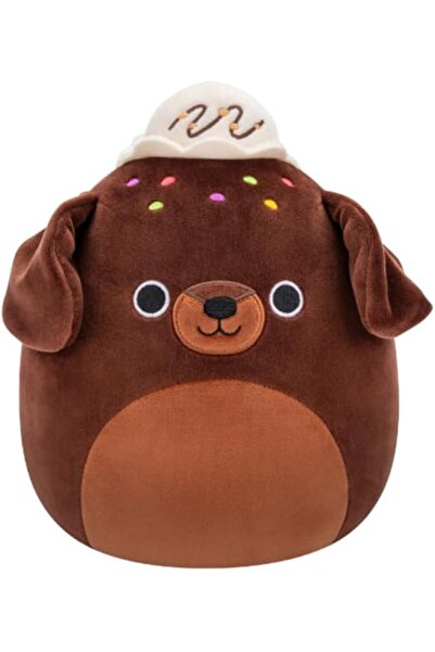 Squishmallows 7.5 inch Little Plush Chico Brownie Chocolate Lab - Official Kellytoy Plush
