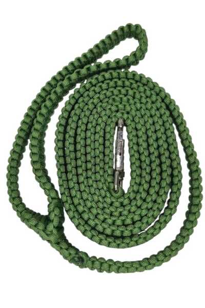moonparacord Dog Walking Rope Oman Green 205 cm