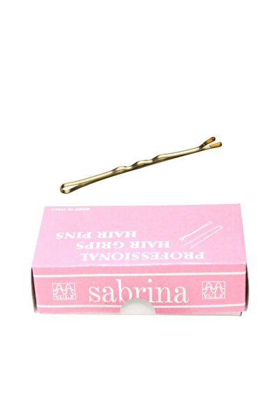 SABRINA Καφέ κυματιστές φουρκέτες με βολβό, Sabrina, 4,5 cm, 200 g