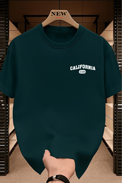 New Shine California, Statele Unite, cu imprimeu supradimensionat tricou