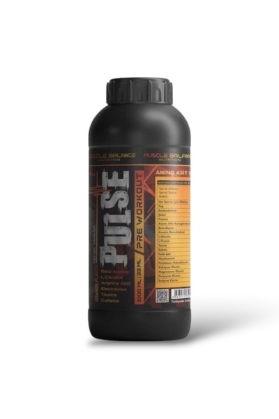 Prewokout Pulse 1000 ml 33 Servis Portakal Antrenman Öncesi Ürünü