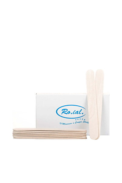ROİAL Ξύλινες Σπάτουλες, Roial, 100 τεμ