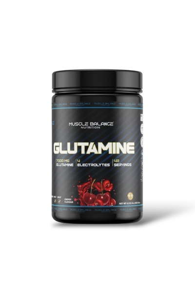 MUSCLE BALANCE جلوتامين 420 جرام 42 حصة بنكهة الكرز