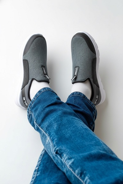 Konfores 2231-Bestof Anatomical Sole Ultra Light Laceless Unisex Walking Shoes