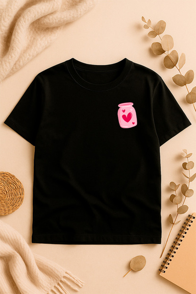 SVART WEAR oversized με τύπωμα Μπλουζάκι με στάμπα Μπλουζάκι μπροστά με τύπωμ...