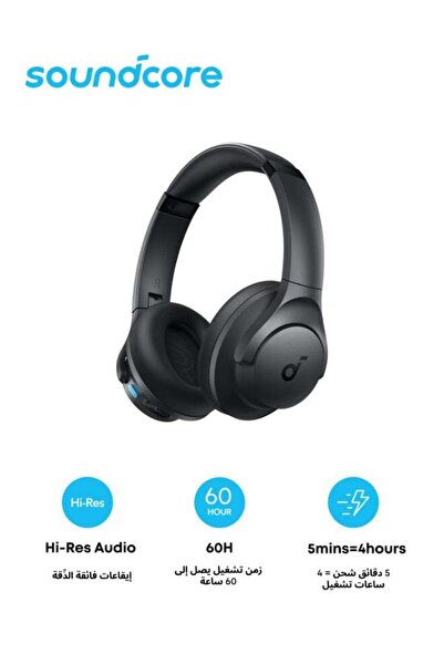 Soundcore Q11i Wireless Over-Ear Bluetooth Headphones (Grey)