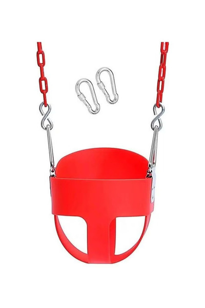 Fitness World Iron Wall Swing with Swing Seat and Chains for Outdoor Activities