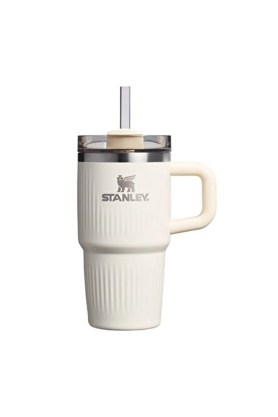 Stanley Quencher H2.0 Fluted Tumbler Thermos Cup with Straw |   0.60 L