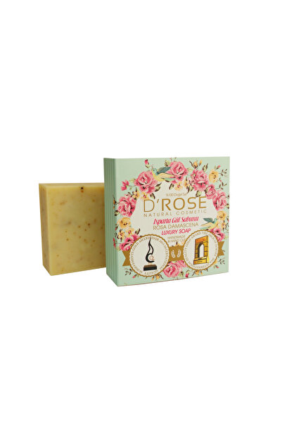 D'Rose Natural Cosmetic صابون الورد الإسبرطي الطبيعي العشبي 100 جرام - صابون ...
