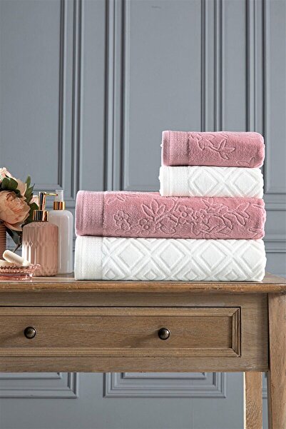 Özdilek Pastoral Best Set (bath Set) R.amatise-cream