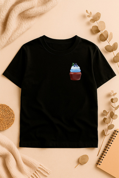 SVART WEAR supradimensionat cu imprimeu tricou Cu imprimeu pe tricou față cu ...