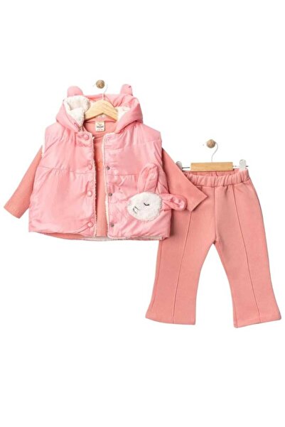 ALYA BUTİK طقم ثلاثي للفتيات من أليا بوتيكس طقم فيست 3 ينتر شيش مبطن بالصوف