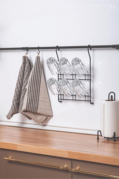 Keskin Metal Tasarım 6 ASKILI BARDAKLIK