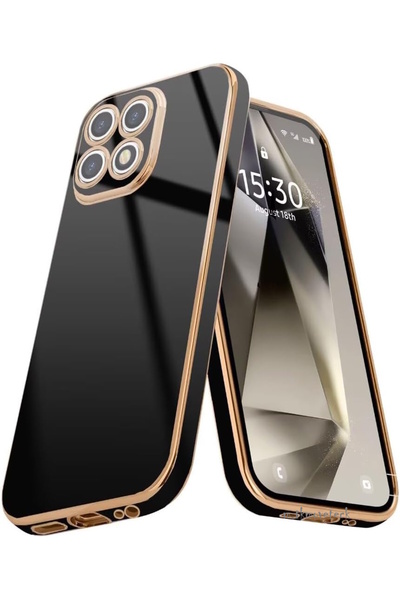 m.tk moveteck Xiaomi Mi 14T Pro Kılıf Kamera Korumalı Parlak Gold Altın işlem...