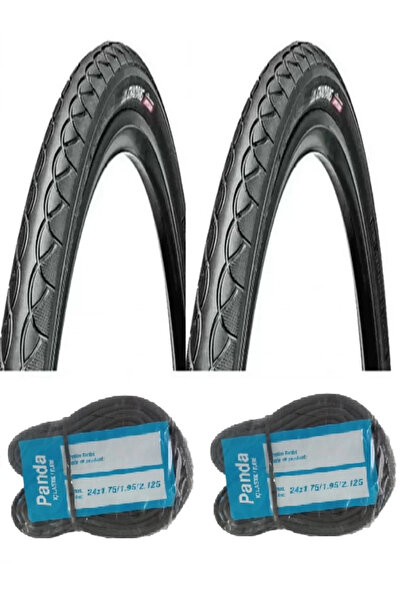 BİKE SKY Chaoyang 24 Jant 24x1.75 Bisiklet Dış Lastiği Yol Tipi H-460 X 2 Ade...