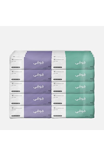 govyy مناديل وجه ثلاثية الطبقات، فائقة النعومة، 300 ورقة