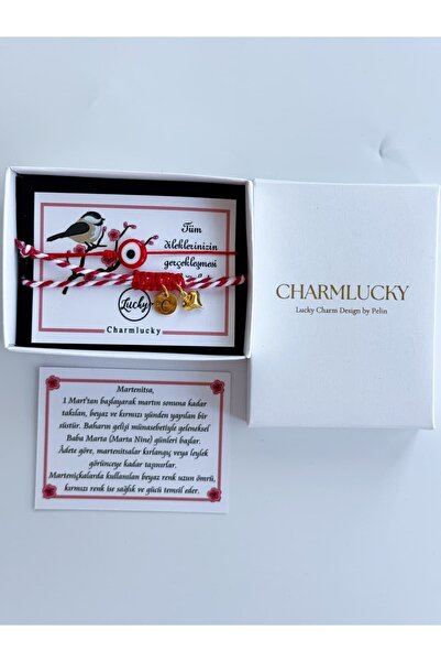 CHARMLUCKY Mini Heart Charm Marteni̇çka