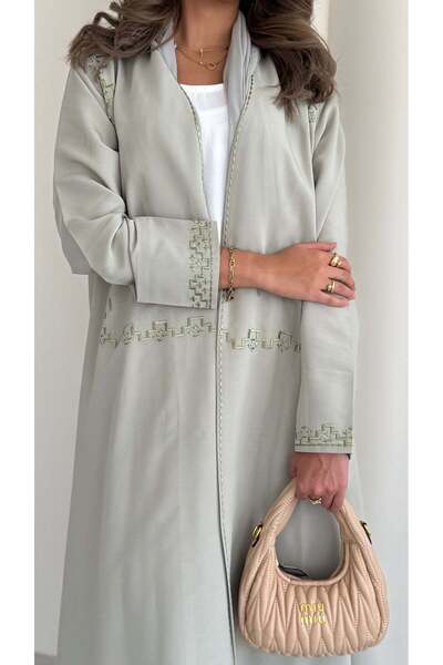 AYA mwt346-Abaya-Light-Green