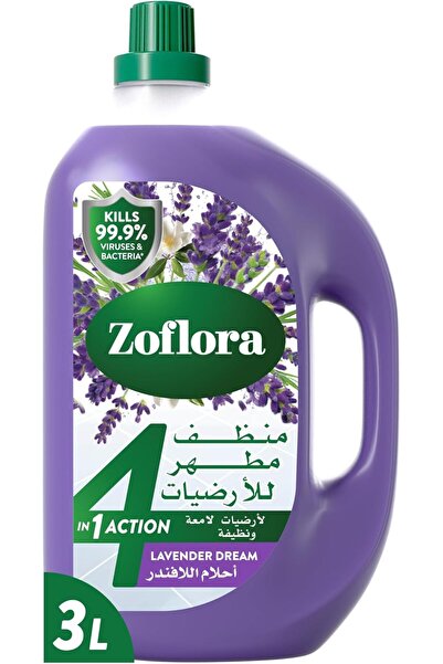 Zoflora Floor Cleaner Lavender Dream 3L – Multipurpose Antibacterial Disinfectant