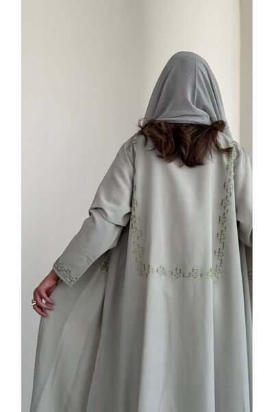 AYA mwt346-Abaya-Light-Green