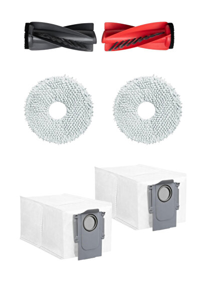 ROPALDE Σετ ανταλλακτικών 6 τεμαχίων συμβατό με ρομπότ ηλεκτρική σκούπα Robor...